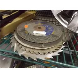LOT OF SAW BLADES