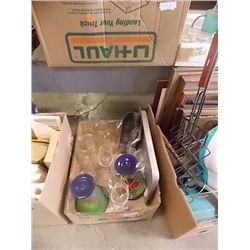 BOX - JARS, GLASSES AND MORE