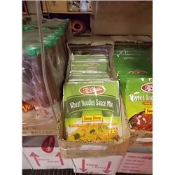 CASE OF WHEAT NOODLE MIX - 2 BOXES TTL PACKAGES. . - RETAIL APPROX. $50