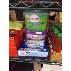 DISHWASHER DETERGENT - 3 PKGS TTL