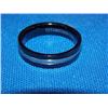 Image 1 : RING - NEW TITANIUM BAND RING - BLACK & TITANIUM COLOR - SMOOTH COMFORT FIT - INCLUDES CERTIFICATE $
