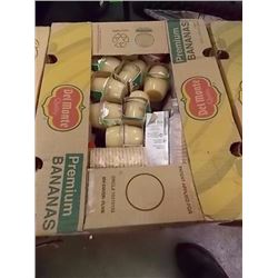 LARGE BANANA BOX OF ASSORTED FOOD ITEMS