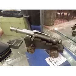 DECORATIVE CANON - LARGE - - STAINLESSS STEEL