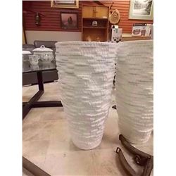 ART DECO  PLANT POT?/ VASE - 27" X 14.5"