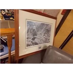 LIMITED EDITION PRINT - PAUL REMKIN - PRINTERS PROOF - WITH STAMP - GALLERY ESTIMATE $495