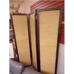WOOD SCREEN - 3 PANEL - HEAVY DUTY - 78" TALL