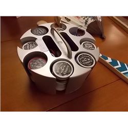 ORANGE COUNTRY CHOPPER POKER CHIPS