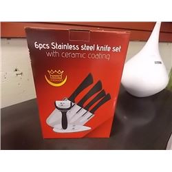 NEW STAINLESS STEEL KNIFE SET - MADE IN GERMANY - 6PC
