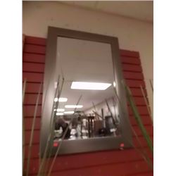 WOOD FRAMED MIRROR - 2' X 3'