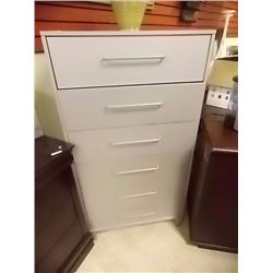 NEW HIGH BOY DRESSER - 6 DRAWER - GREY