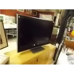 T.V. - TOSHIBA REGZA 36" FLAT SCREEN - NO REMOTE