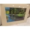 Image 1 : PICTURE - LAKE - WATER COLOUR
