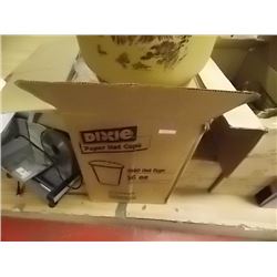 NEW CASE OF DIXI CUPS-16OZ FOR HOT BEVERGAE