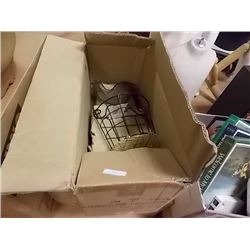 DISPLAY - CASE OF NEW MERCHANDISE - METAL WALL HANGINGS