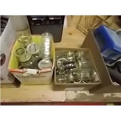 CANNING JARS - 2 BOXES