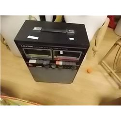RETRO CALIFONE KAREOKE MACHINE - DUAL CASSETTE