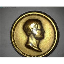 George Washington/Ulysses S. Grant Bronze Medalet,19mm, rd, BU.