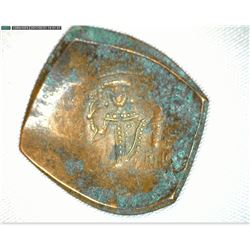 12th Century Byzantine Scyphate, Bronze.