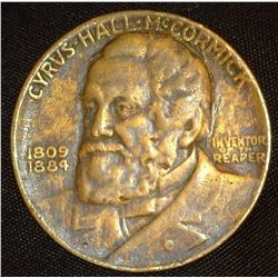 "International Harvester Company Centennial of the Reaper 1831 1931", "Cyrus Hall McCormick 1809 188