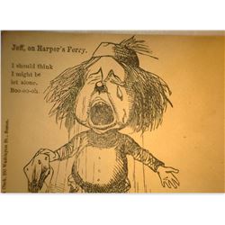 Old Revoultionary War Cover "Jeff, on Harper's Ferry. I should think I might Be let alone. Boo-oo-oh