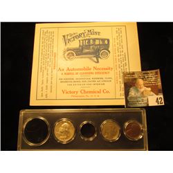 Mint, unused label "Victory Mist An Automobile Necessity A Marvel of Cleansing Efficiency…Victory Ch
