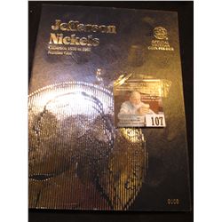 1939-61 Partial Set of Jefferson Nickels in a blue Whitman folder. Includes several War Nickels. (33
