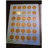 Image 3 : 1941-75 Partial Set of Lincoln Cents in a blue Whitman folder. Nearly complete. (88 pcs.).