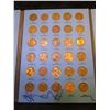Image 4 : 1941-75 Partial Set of Lincoln Cents in a blue Whitman folder. Nearly complete. (88 pcs.).