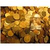 Image 2 : Large hoard of old Foreign Coins weighing approximately 5 pounds.