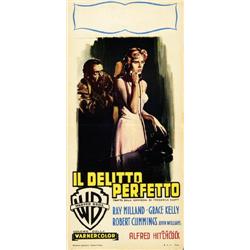 LOT OF 1 LOCANDINA AND 4 LOBBY CARDS FOR THE FILM DELITTO