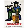 Image 1 :  LOT DI 1 MANIFESTO "BIRRA MALTI" E 1 Tin ....