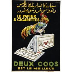  PAPIER A CIGARETTES DEUX COQS