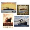 Image 1 : NAVIGAZIONE GENERALE ITALIANA - Lot of 4