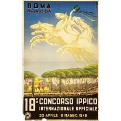  ROMA PIAZZA DI SIENA 18° CONCORSO IPPICO