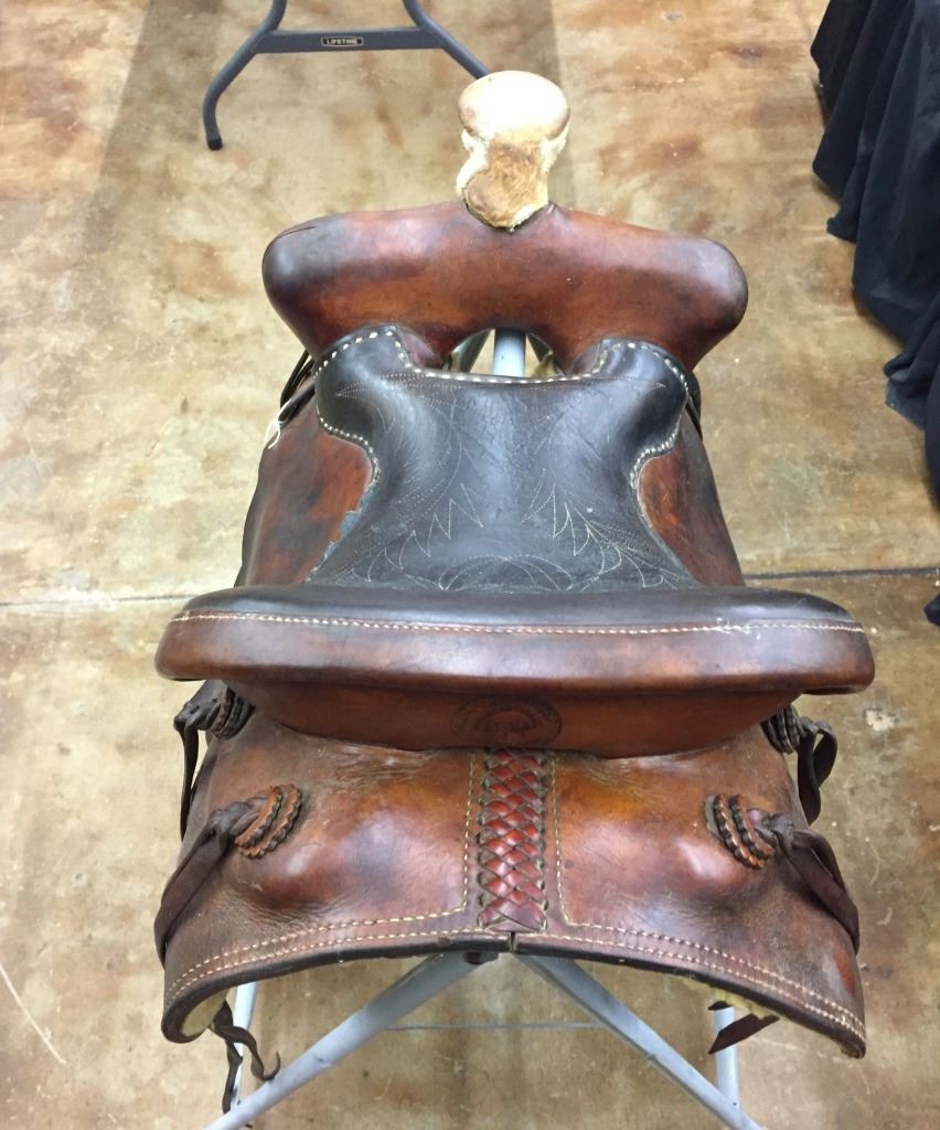 Vintage Porter Saddle Rare Hallmark