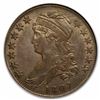 Image 1 : 1807 Large Stars 50/20 Capped Bust Half Dollar AU-53 NGC 210 YEARS OLD