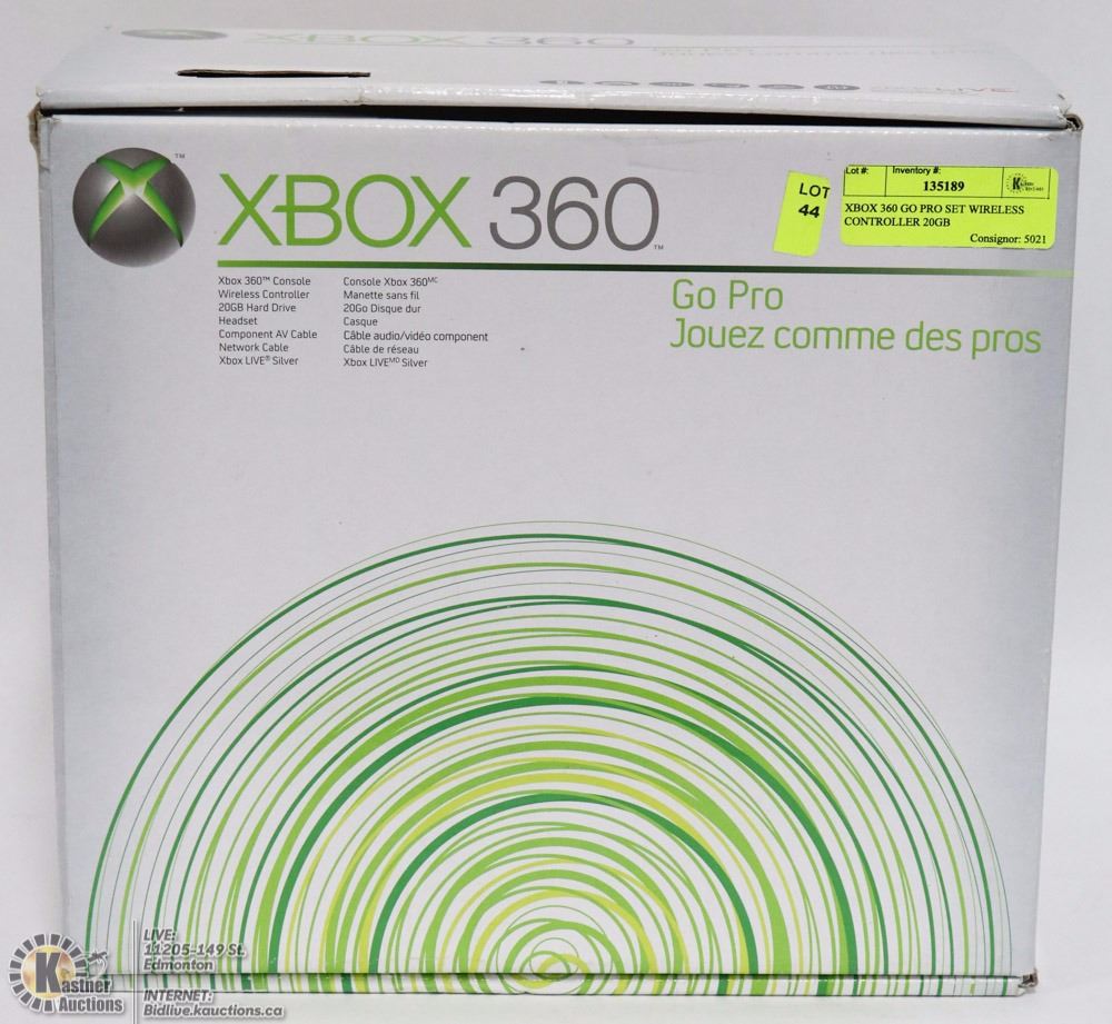 xbox 360 go pro