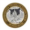 Image 2 : .999 Silver Excalibur Las Vegas $10 Casino Gaming Token Limited Edition