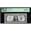 Image 1 : 1957A $1 Silver Certificate Note PCGS Gem New 66PPQ