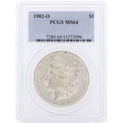 1902-O $1 Morgan Silver Dollar Coin PCGS MS64