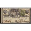 Image 1 : 1863 Twenty-Five Cents The State of Georgia Obsolete Note
