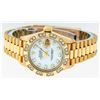 Image 5 : Rolex Ladies President 18K Yellow Gold 0.50ctw Diamond Datejust Wristwatch