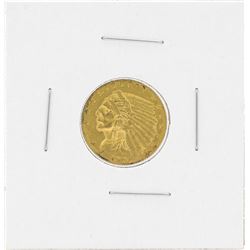 1908 $2 1/2 Indian Head Quarter Eagle Gold Coin
