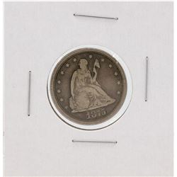 1875-S Liberty Seated Twenty Cent Piece Coin