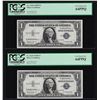 Image 1 : (2) Sequential 1935H $1 Silver Certificate Notes PCGS Very Choice New 64PPQ