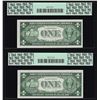Image 2 : (2) Sequential 1935H $1 Silver Certificate Notes PCGS Very Choice New 64PPQ