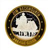 Image 1 : .999 Silver Jim Beckwourth $10 Casino Gaming Token Limited Edition