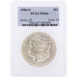 1900-O $1 Morgan Silver Dollar Coin PCGS MS64