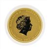 Image 2 : 2013 $15 Australia 1/10 oz Lunar Year of the Snake Gold Coin BU