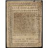 Image 2 : May 20, 1777 $6 Continental Currency Note - Large Split